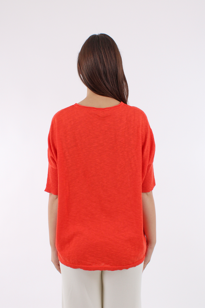 Blouse of fine organic cotton