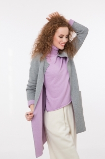 Long cardigan two colors 