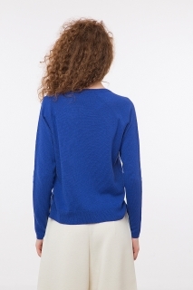 Fine pullover with 20% cashmere