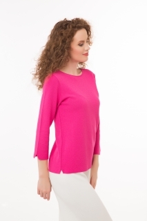 Pullover with 3/4 sleeves