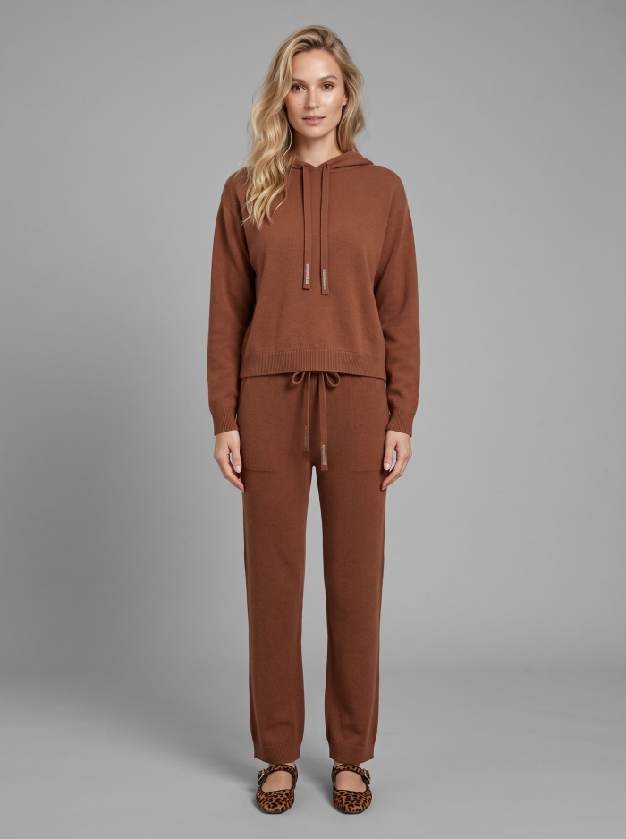 Most Loved  hooded  sweater from wool and cashmere