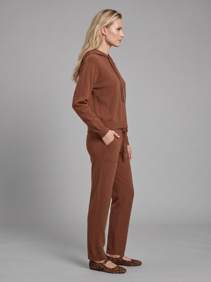 Most Loved  hooded  sweater from wool and cashmere