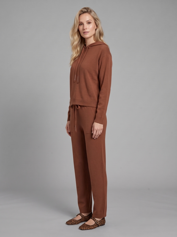 Most Loved  hooded  sweater from wool and cashmere