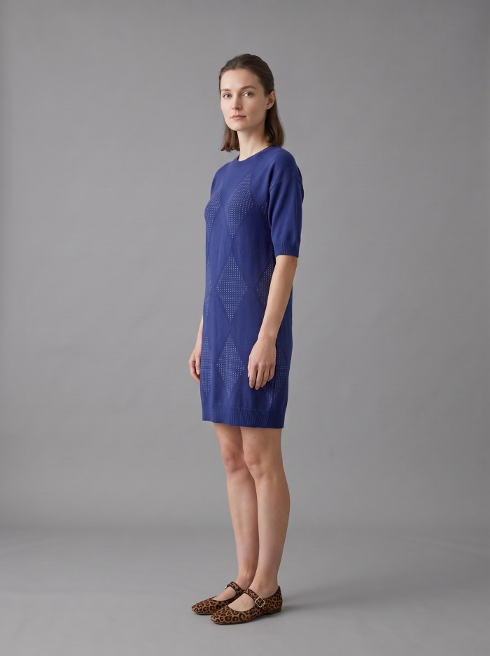 Elegant me dress from wool and cashmere