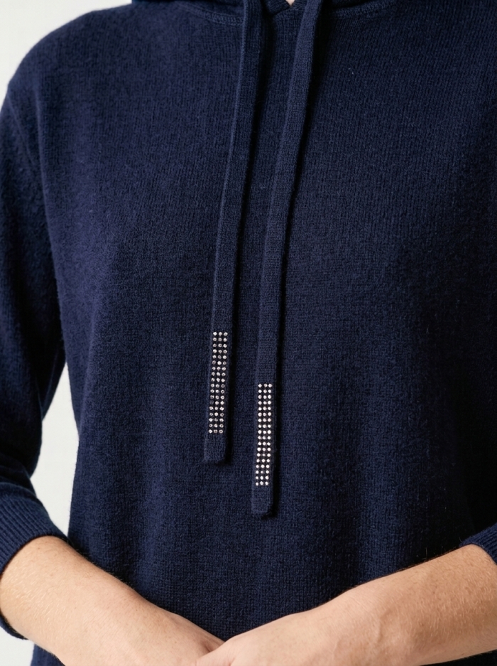 LOVE CASHMERE hooded pullover 